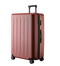 NINETYGO DANUBE LUGGAGE 24" HARD SHELL SUITCASE, SPINNER WHEEL 62L, 117806 - RED New