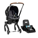 EVENFLO SHYFT DUALRIDE CARRYALL STORAGE INFANT SEAT STROLLER COMBO BOONE GRAY - Like New