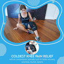 The Coldest Water - Knee Ice Pack with Air Compression - Reusable Wrap - Black - Like New