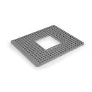 KITCHENAID SILICONE SINK MAT 11.6"L X 13.4"W KE877OHasa - GRAY - Brand New