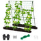 Lalahoni Cucumber Trellis, 4ft x 4ft Metal A-Frame Garden Trellis Climbing Plant - Like New