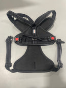 BABYLTRL DOG HARNESS WITH PITPULL GRAPHIC - BLACK - Like New