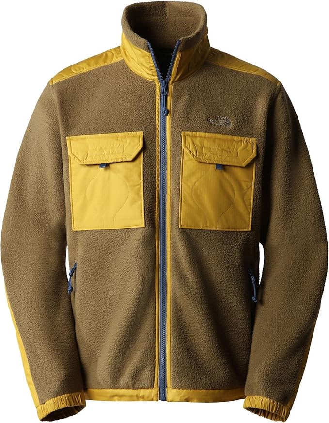 THE NORTH FACE ROYAL ARCH MILITARY - SIZE LARGE - OLIVE/GOLD/BLUE - NF0A7UJBC0N - Like New