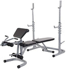 SPORZON! SPORZON! MULTIFUNCTIONAL WORKOUT STATION OLYMPIC BENCH 800LB - GRAY - Like New