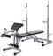 SPORZON! SPORZON! MULTIFUNCTIONAL WORKOUT STATION OLYMPIC BENCH 800LB - GRAY - Like New