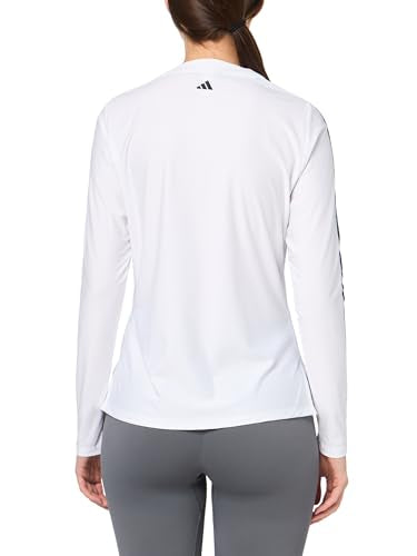 ADIDAS WOMEN'S ULTIMATE365 TWISTKNIT LONG SLEEVE SHIRT - SIZE: WOMEN L - WHITE - Brand New