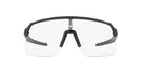OAKLEY UNISEX SUNGLASSES MATTE CARBON FRAME - BLACK/CLEAR - Like New