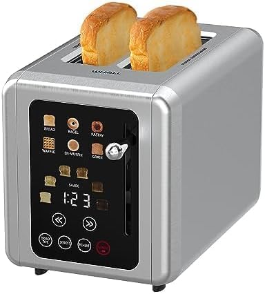 WHALL Touch Screen Toaster 2 Slice Digital Timer KST075AU - - Scratch & Dent