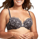 WOMENS UNDERWIRE BRA, LOVE THE LIFT SMOOTHING LACE DEMI BRA, 36C - SMOKE/PEACH - Brand New