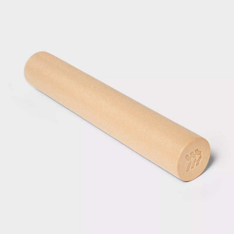 ALL IN MOTION 36" FOAM ROLLER BEIGE EPE MATERIAL, WHOLE BODY USE - BEIGE - Like New