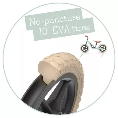 CHILLAFISH CHARLIE BREEZE 10" KIDS' BALANCE BIKE - MINT GREEN - Like New