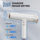 QUICO HAIR DRYER DIFFUSER 1875W HIGH SPEED PROFESSIONAL HC408-PW WHITE Like New