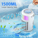 Portable 2025 Upgraded 4-IN-1 Ultra-Quiet Design Portable AC Unit LF-03-WHITE - Like New