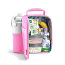 FIT & FRESH KIDS' BAYLEE CHARM LUNCH BOX - MAUVE - Brand New