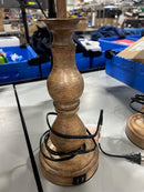 GENERIC LAMPS SET OF 2 - TAN/ LIGHT BROWN - Like New