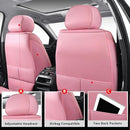 MIROZO CAR SEAT COVERS FULL SET,UNIVERSAL SEAT COVERS FULL COVERAGE - PINK - Like New