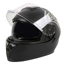 Westt Storm X Full Face Motorcycle Helmet Dual Visor DOT Approved Matte Black XL - Brand New
