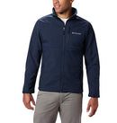 WM6044 COLUMBIA MEN SOFTSHELL JACKET NAVY SIZE S - Brand New