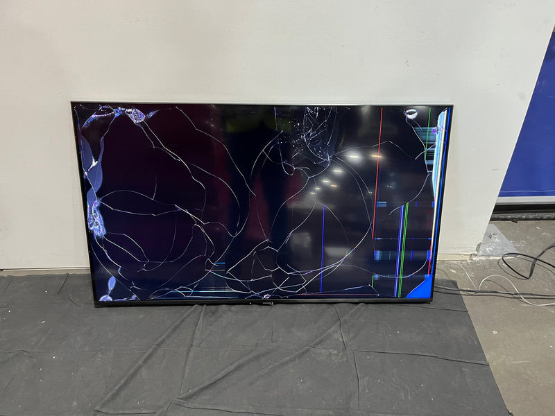 For Parts: Samsung 50” Class Q80B QLED 4K Smart Tizen TV CRACKED SCREEN MISSING COMPONENTS