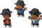 LITTLE PEOPLE COLLECTOR RUN DMC, SET OF 3 FIGURES STYLED LIKE THE ICONIC HIP HOP - Brand New