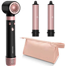 MESCOMB 3 IN 1 AIR STYLER WITH HIGH-SPEED HAIR DRYER PINK - Like New