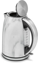 Cuisinart JK17-MTG Electric Cordless 1.7-Liter Tea Kettle, Marble Like New