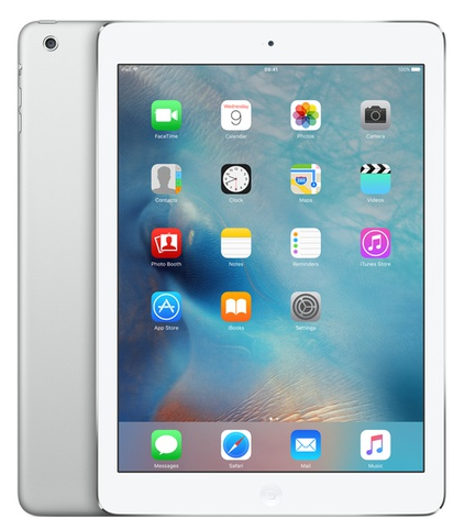 APPLE IPAD AIR 1ST GEN 32GB WIFI MD789CL/B - SILVER - Like New