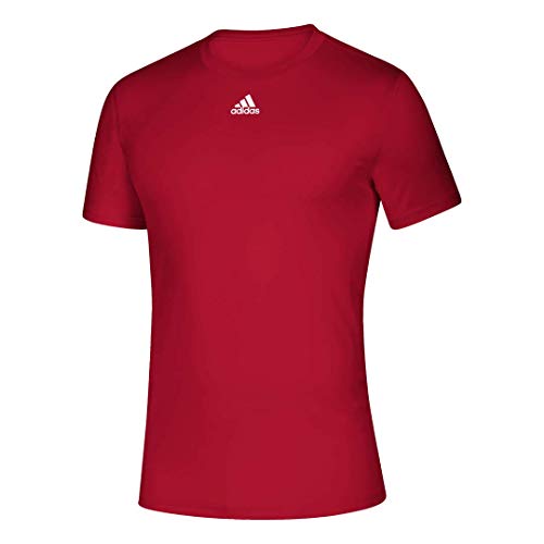 ADIDAS MEN'S CREATOR ATHLETIC TEE - SIZE: MEN XL - RED - Like New