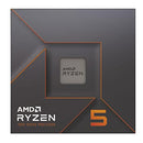 AMD RYZEN 5 7600X 6 CORE UNLOCKED DESKTOP PROCESSOR 100-100000593WOF - Black - Brand New