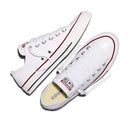 M7652C CONVERSE UNISEX ADULT CHUCK TAYLOR ALL STAR LOW OPTICAL WHITE SIZE 9.5 - Like New