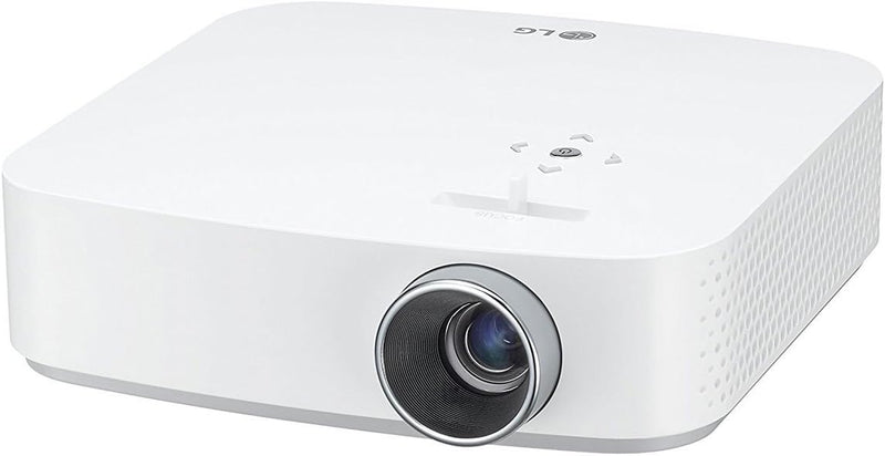 LG PF50KA 100” Portable FHD LED Smart TV Home Theater CineBeam Projector - White - Like New