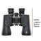 BUSHNELL POWERVIEW 2 BINOCULARS, HIGH-DEFINITION BINOCULARS, 10X50 - BLACK - Like New
