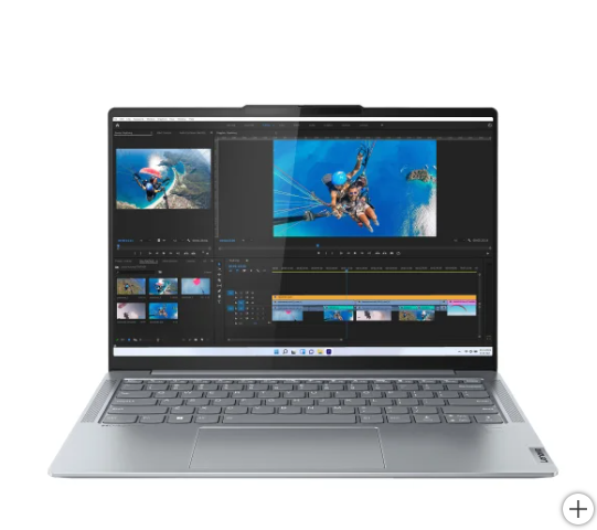 LENOVO SLIM 7 14 2.8K TOUCH I7-1360P 16 1TB SSD FPR FRENCH/ENGLISH KB MISTY GRAY - Like New