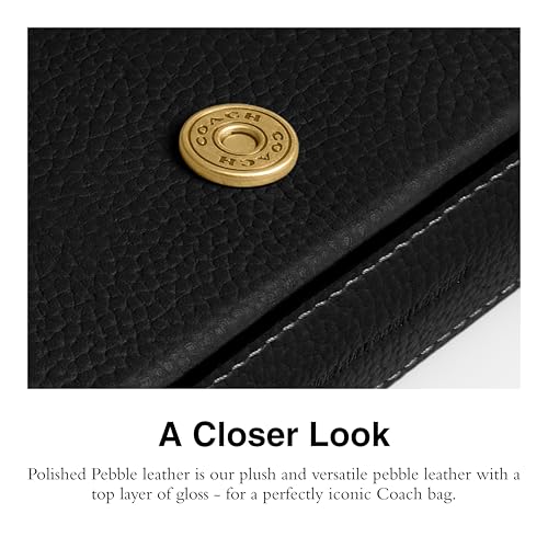 COACH WOMENS ESSENTIAL CROSSBODY CROSSBODY - BLACK - Brand New