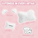 VIGOSIT CAT EARS PU LEATHER GAMING CHAIR - WHITE - Like New