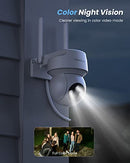 TOAIOHO SECURITY CAMERA OUTDOOR CAMERA FOR HOME SECURITY WIFI PTZ VIDEO CAMERA - Like New