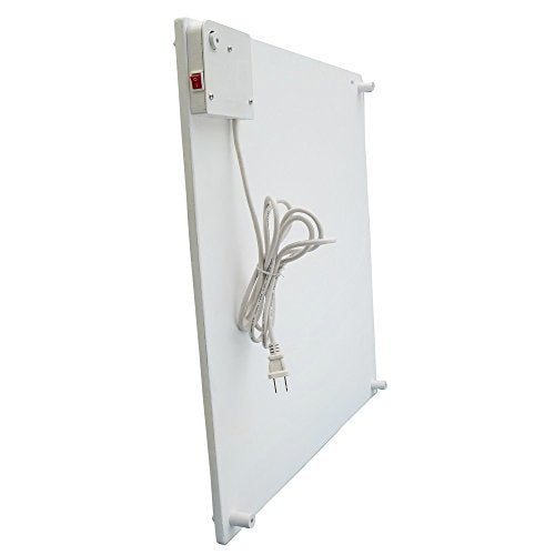 Amaze Heaters Wall Mounted Electric Heater 400 Watt 200-250 SQFT - White - Like New