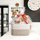 Goodpick Woven Storage Basket Cotton Rope Basket for Dog Toys Books - Tan - Like New