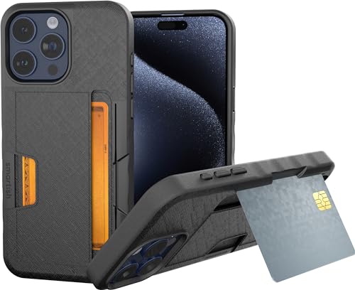 Smartish® iPhone 15 Pro Max Wallet Case Wallet Slayer Vol. 2 Slim/Protective - Like New