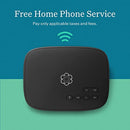 Ooma Telo Air 2 VoIP Free Home Phone Service with wireless connectivity - Black - Like New