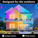 CETELUMA 150FT PERMANENT OUTDOOR RGB LIGHTS IP67 WATERPROOF SMART EAVE LIGHTING - Like New