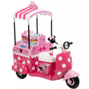 HUFFY DISNEY MINNIE MOUSE BAKERY CART BATTERY RIDE-ON - 6V - AGE 3+ - PINK - Like New