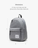 HERSCHEL SUPPLY CO CLASSIC BACKPACK, ASH ROSE, ONE SIZE - ASH ROSE - Brand New