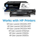 HP 304A BLACK TONER CARTRIDGE WORKS COLOR LASERJET CM2320 MFP, CP2025 SERIES - Brand New