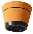VEGTRUG MEDIUM BARREL GARDEN PLANTER - PEACH - Like New