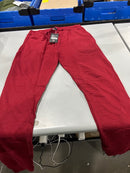 DAILY THREADS MEN'S FRENCH TERRY CASUAL JOGGER SWEATPANTS SIZE: MEN M - RED - Like New