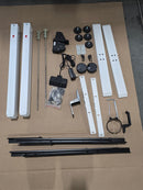 GENERIC ELECTRIC STANDING DESK 55X24 INCH ADJUSTABLE HEIGHT DESK - MAPLE - Like New