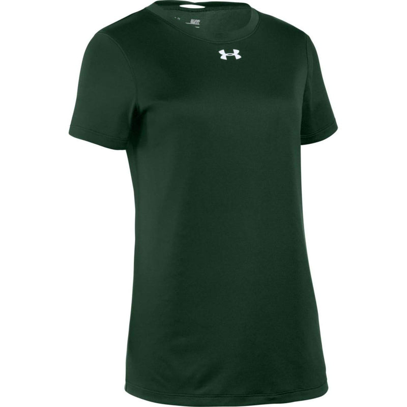 UNDER ARMOUR WOMEN'S UA LOCKER T-SHIRT SIZE: WOMEN S GREEN - Brand New