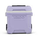 IGLOO PROFILE 24 CANS/16QT ROLLING COOLER - - LILAC BREEZE - Like New