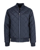 SPIRE DIAMOND QUILTED BOMBER ELITE JACKET - SIZE: MEN XL - NAVY - Brand New